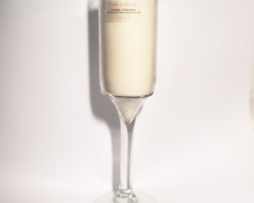 champagne/wine glass candle