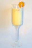 Champagne Glass candle