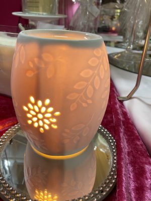 ceramic electric wax melt burner - flower