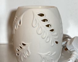 electric ceramic wax melt burner leaf