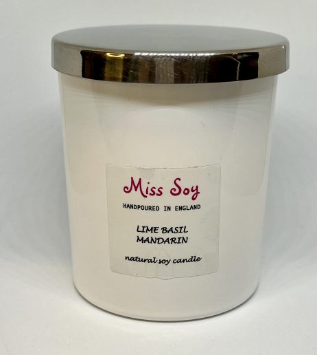 30cl - white gloss candle