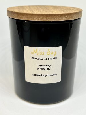 30cl - black gloss candle