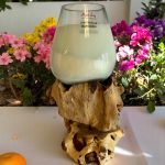 Miss Soy Ltd - glass on wood - large stand - table bg