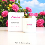 candle - 30cl - rose and lemon leaf
