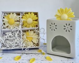Miss Soy - soy wax melt - daisy - honeysuckle jasmine - table