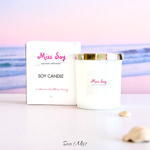 Scented Soy Candle - Sea Mist