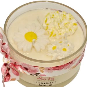 Gloss Glass - 50cl - yellow flowers