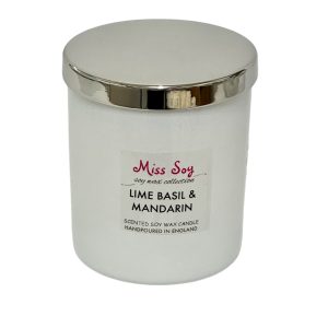 White Glass Gloss Candle - 30cl