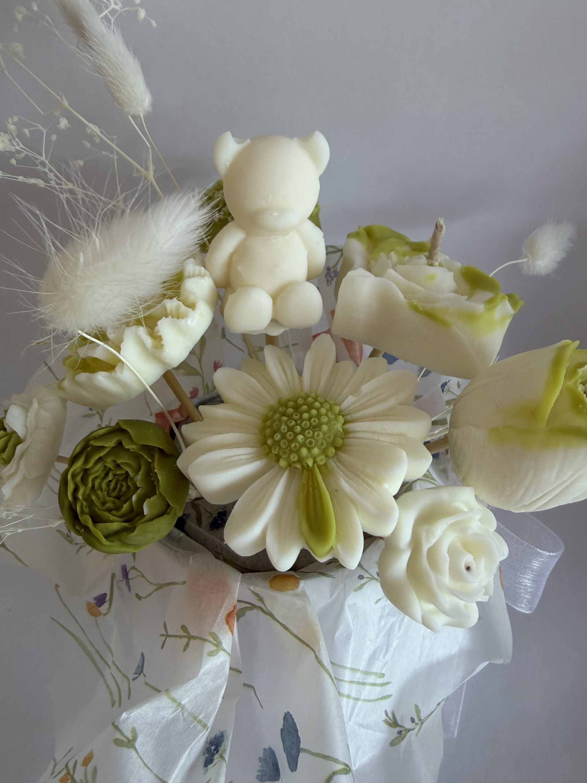 Soy Wax Flower Hat Box - Candles and Melts - Image 9