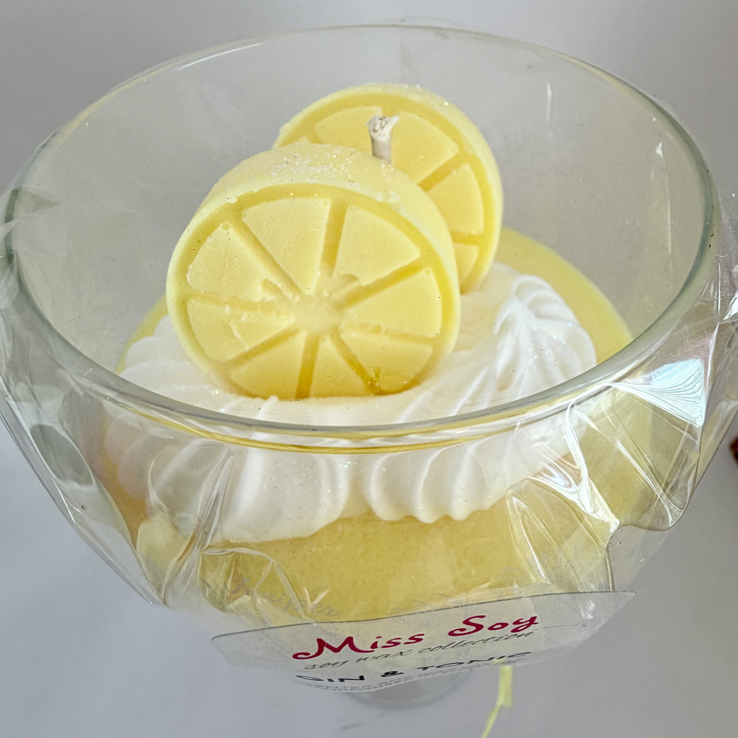 Miss Soy Ltd - gin and tonic - top